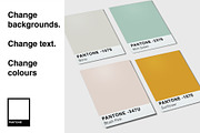 Pantone Colour Mockup Bundle, a Wearable Device Mockup by Tropical Type (Thumbnail 9 of 11)