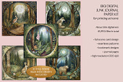 Bordered Woodlands Junk Journal Kit, a Decorative Illustration by The Dutch Lady Designs (Thumbnail 7 of 7)