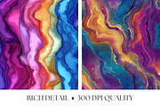 Rainbow Geode Textures, a Texture Graphic by Artful Assets Boutique (Thumbnail 3 of 4)