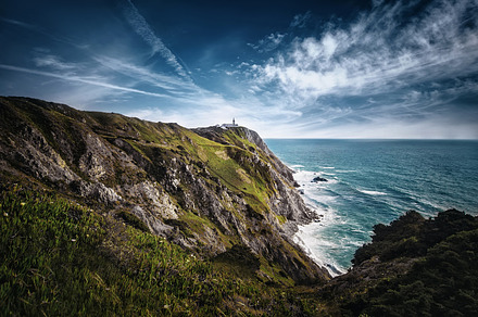 lighthouse. Atlantic coast. Portugal, a Nature Photo by Ver0nicka