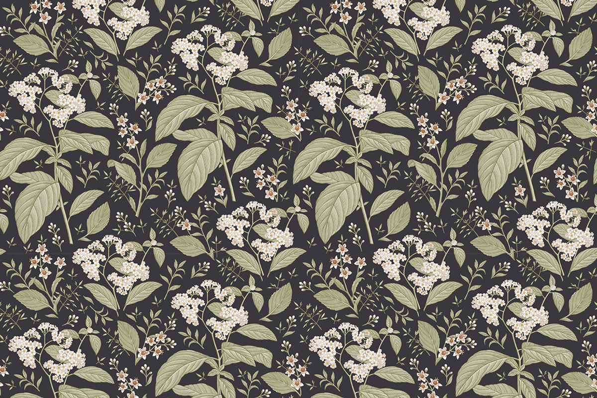 Seamless Flowers heliotrope pattern, a Pattern Graphic by Vintage (Photo 4 of 16)