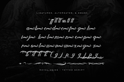 Royal Veins | Tattoo Script, a Blackletter Font by Denustudios (Thumbnail 12 of 12)