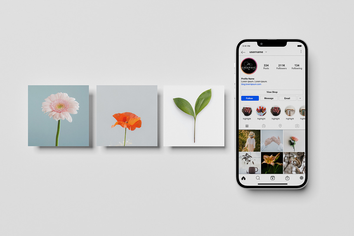Phone Screen Presentation Mockup, a Print Template by Akaimockup (Photo 10 of 10)