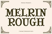Melrin Rough, a Serif Font by Craft Supply Co. (Thumbnail 1 of 8)