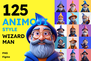 125 Animoji - Wizard Man