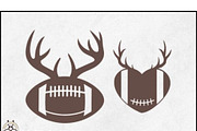 12 Christmas Football SVG Bundle, a Graphic by BeeCraftR (Thumbnail 2 of 11)