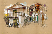 Urban Sketcher Photoshop Action, an Action Add-On by SlideSalad (Thumbnail 13 of 31)