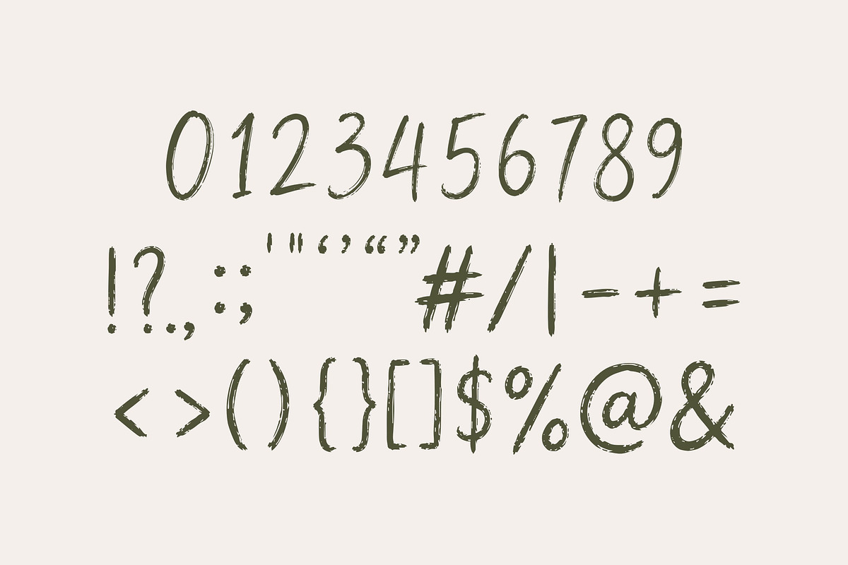 Rawlyn Brush Natural Handwritten, a Handwritten Font by Art StoreID (Photo 2 of 9)