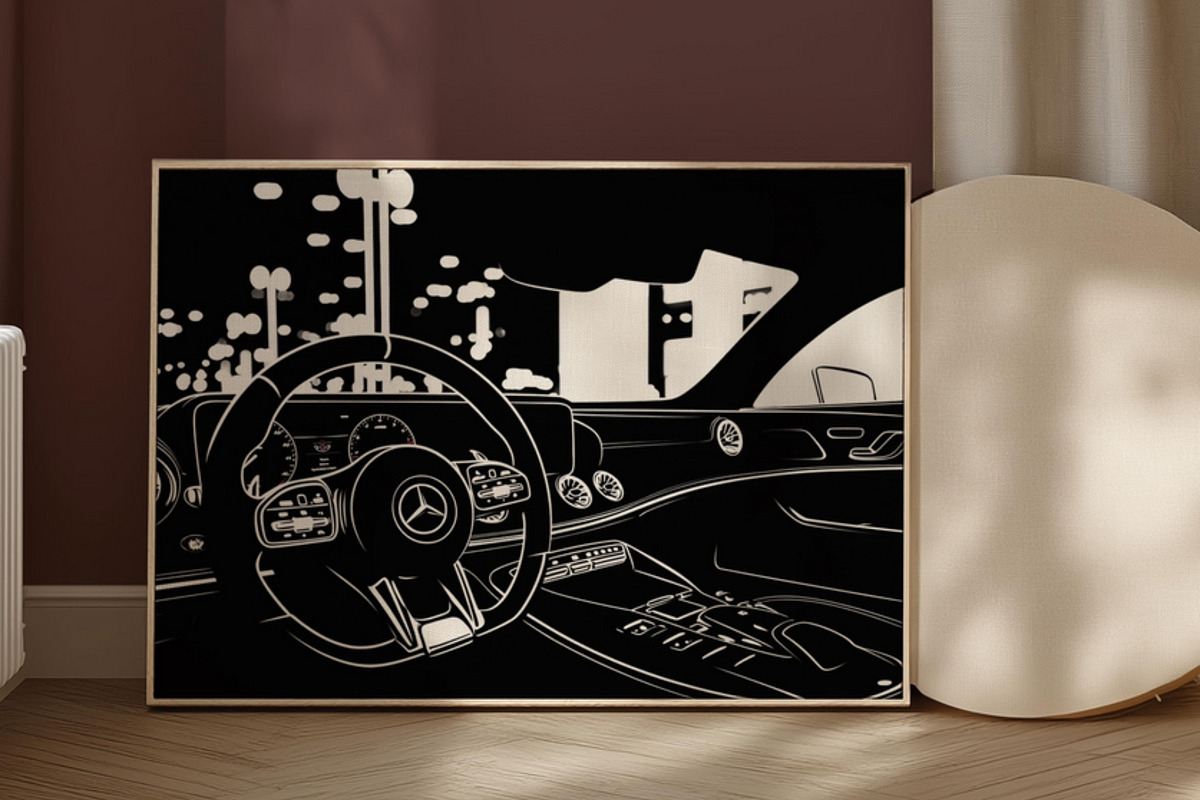 Black Dress Wall Art Collection, an Illustration by PrintablesByFranklyn (Photo 7 of 10)