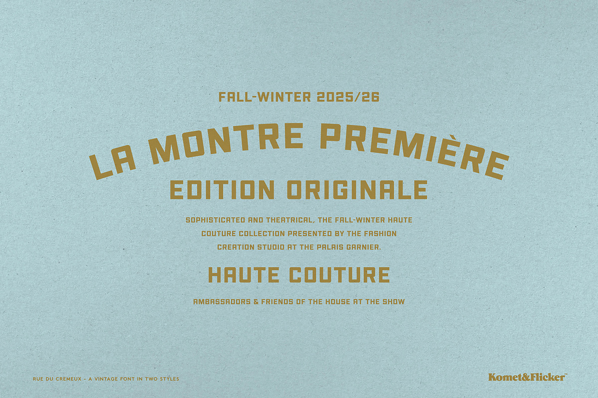 Rue Du Cremeux, a Slab Serif Font by Komet & Flicker (Photo 10 of 13)