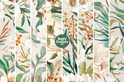 Softly Spoken Digital Paper Pack, a Pattern Graphic by Happy Creators Co. (Thumbnail 2 of 7)