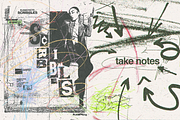 Scribbles Pack 250+ Elements, a Texture Graphic by BLKMARKET© (Thumbnail 1 of 5)
