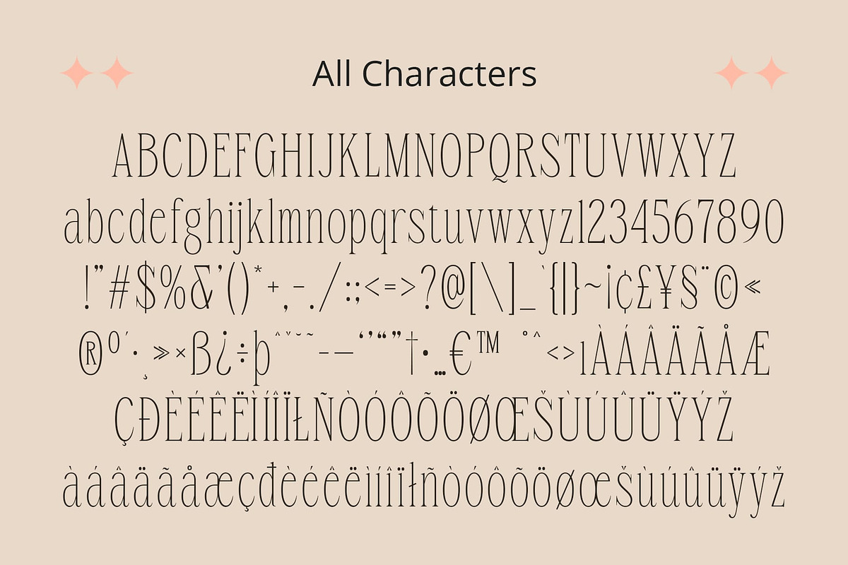 CS Leona – Condensed Font, a Serif Font by Craft Supply Co. (Photo 8 of 8)
