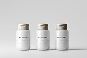 Plastic Medicine Bottle Mockup, a Cups & Container Mockup by pmvch (Thumbnail 6 of 10)