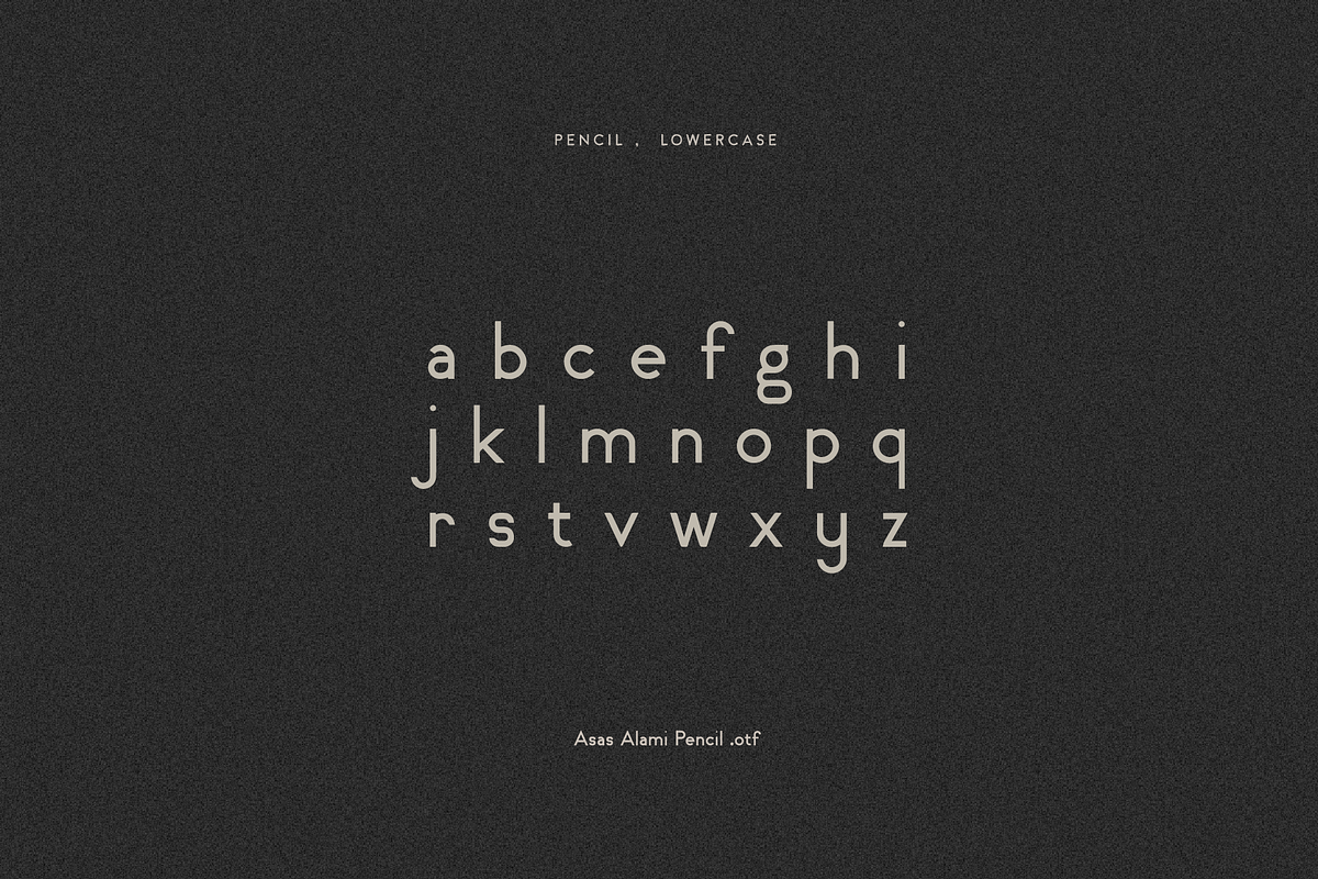 Asas Alami Sans Serif, a Sans Serif Font by Maybe This Color (Photo 4 of 7)