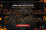 Dark Ages #1 - Text Styles, a Layer Style Add-On by Jonas Stensgaard (Thumbnail 3 of 18)