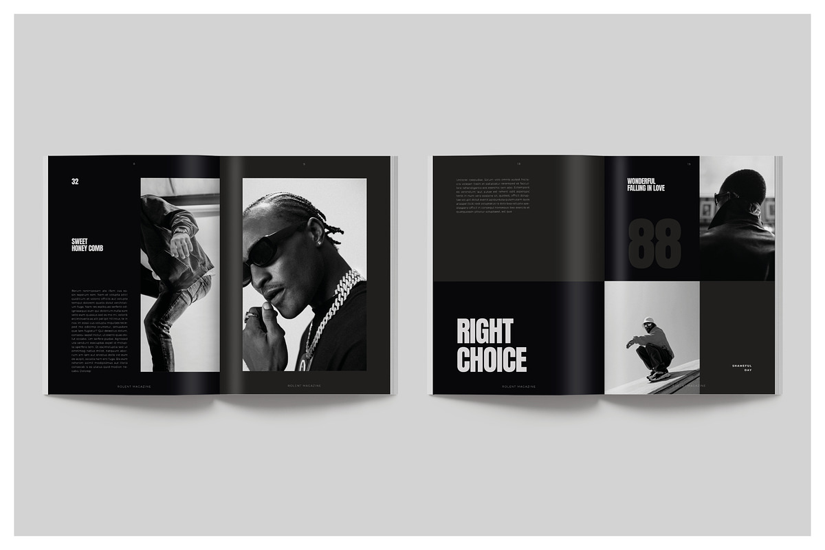 ROLENT Creative Portfolio, a Magazine Template by Arif Tri Ananta (Photo 10 of 14)