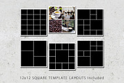 12x12 Photo Book Album Templates, a Templates & Theme by Loveurstyle Designs (Thumbnail 2 of 5)