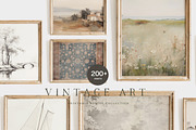 Minimalist Vintage Prints & Posters, a Background Graphic by Laras Wonderland (Thumbnail 8 of 12)