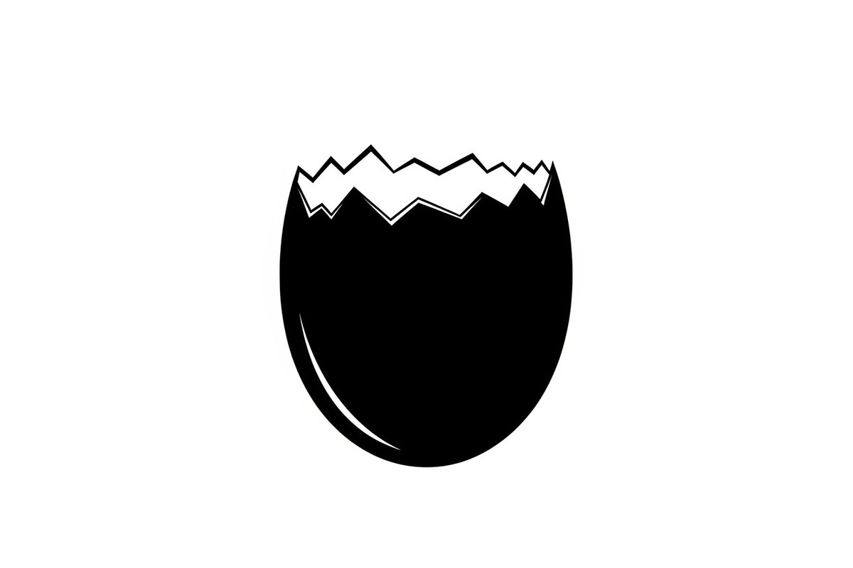 50 Cracked Egg Shell Silhouette, an Illustration by musafir_fashion (Photo 22 of 55)