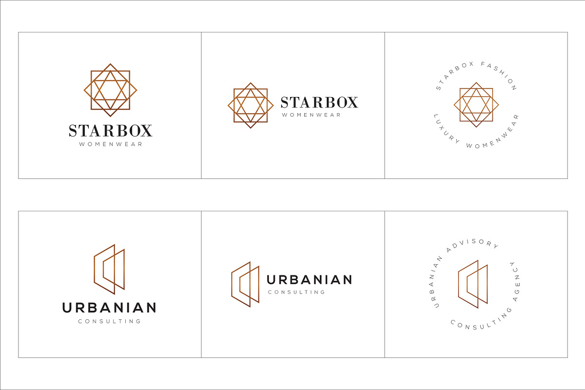 300 Geometric Premade Logo Bundle, a Branding & Logo Template by XpertgraphicD (Photo 42 of 63)