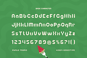 Pufilo Tropic | Rounded Playful Sans, a Sans Serif Font by gracetype_studio (Thumbnail 10 of 12)