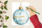 Minimalist Christmas Ornament Clipar, an Illustration by designcity5 (Thumbnail 4 of 5)