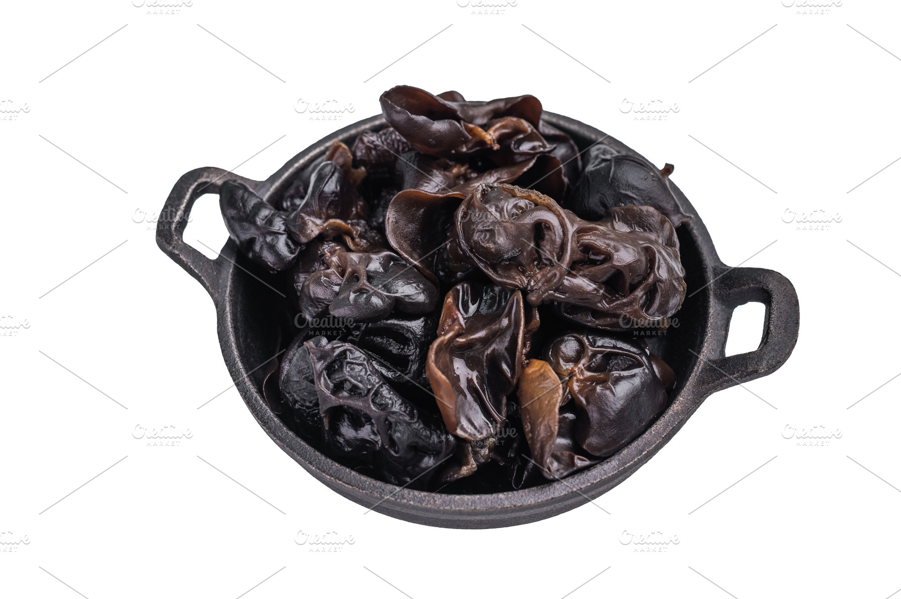 A bowl of fresh wood ear mushrooms, perfect for health conscious, a Food & Drink Photo by composter-box@mail.ru