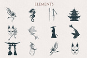 Hand Drawn Japanese Art Collection, a Decorative Illustration by KirillsWorkshop (Thumbnail 5 of 7)