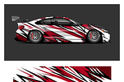 Dynamic Race Car Wrap Design, a Transportation Illustration by CarWrap design (Thumbnail 2 of 4)