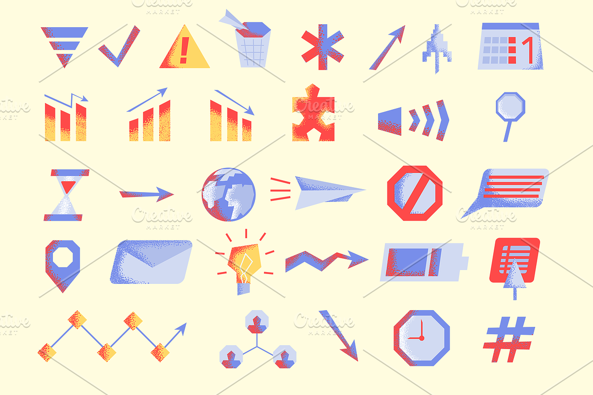 Business & Office Graphic Toolkit, a Finance Illustration by Schumacher Shop (Photo 7 of 10)