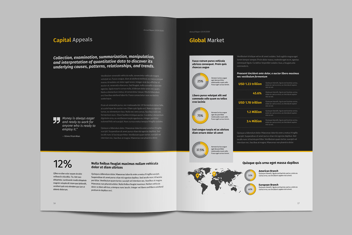 Kreatype Annual Report, a Brochure Template by Kreatype Studio (Photo 10 of 16)