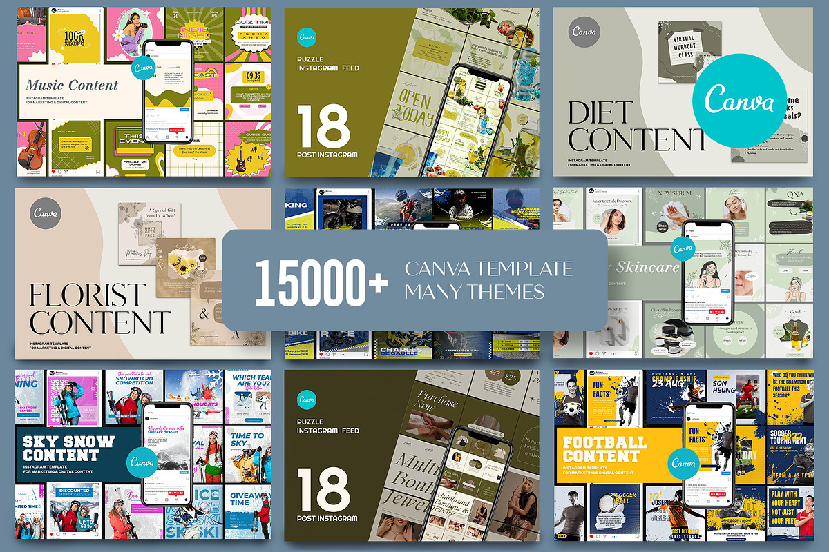 Mega Bundles Instagram | CANVA, a Social Media Template by Azruca (Photo 12 of 12)