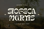 Siofeca Martis - Display Serif Font, a Serif Font by Shakira Studio (Thumbnail 2 of 10)