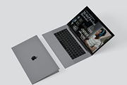 Folded Business Card - Software, a Business Card Template by TheFeture (Thumbnail 1 of 5)