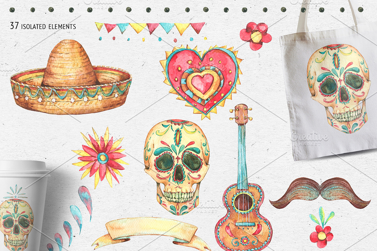 Cinco de Mayo Fiesta Clipart, an Illustration by Depiano (Photo 4 of 12)