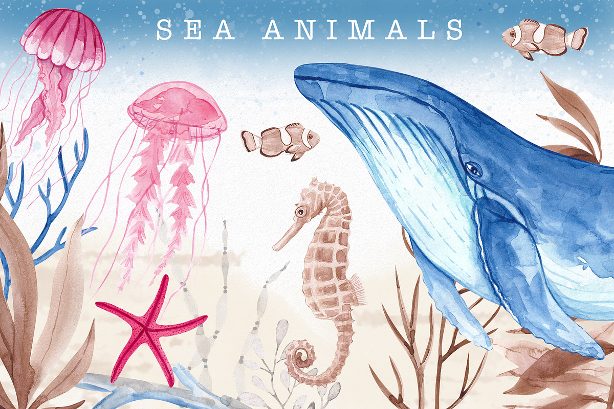 Garden under the sea, a Graphic by Kuzya's shop (Photo 4 of 14)