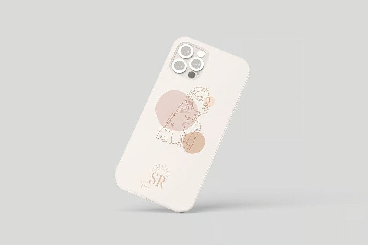 Phone 12 Pro Case Mockup, an iPhone Mockup by Se٧enStudio (Photo 3 of 5)