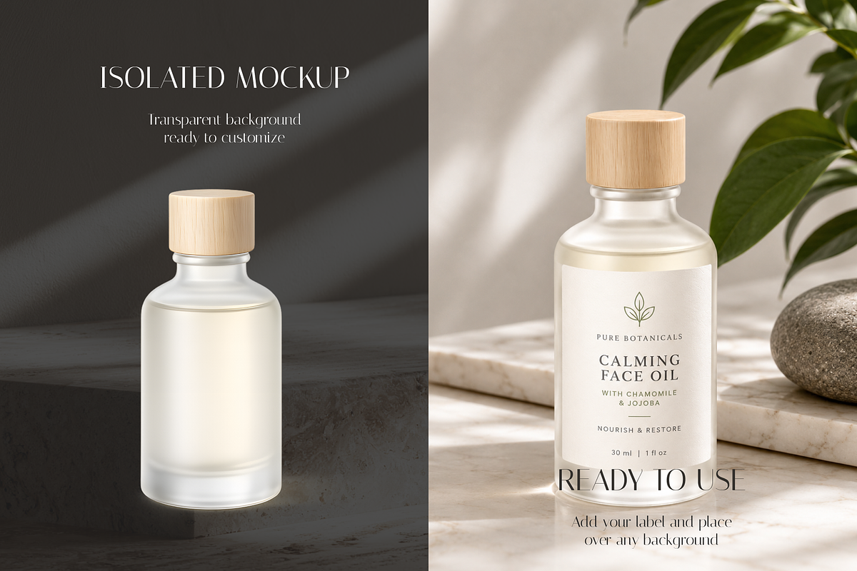 Cosmetics Packaging PNG Mockup Pack, a Packaging Mockup by Threestudio (Photo 3 of 3)