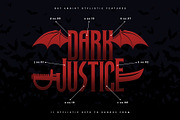 Bat Knight Typeface, a Font by alit design (Thumbnail 18 of 19)