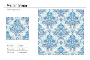 WINTER BREEZE. Pattern Collection