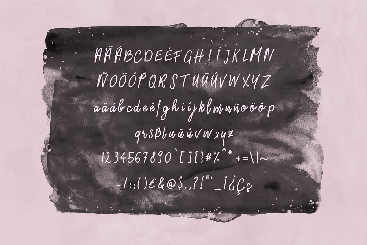 Hanni Script preview 3