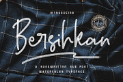 Bersihkan - Watercolor Signature SVG, a Script Font by Graphicfresh (Thumbnail 7 of 7)