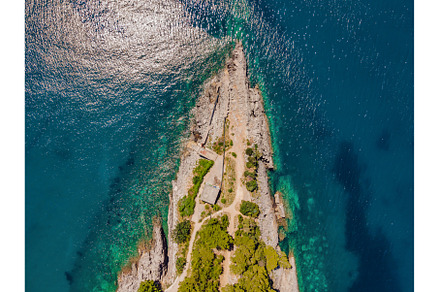 Picturesque sea Adriatic coast of, a Nature Photo by Elizaveta Galitskaya