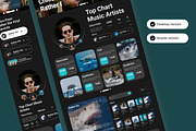 TempoTopia - Music Streaming Landing, a Landing Page Template by twinstd (Thumbnail 2 of 5)