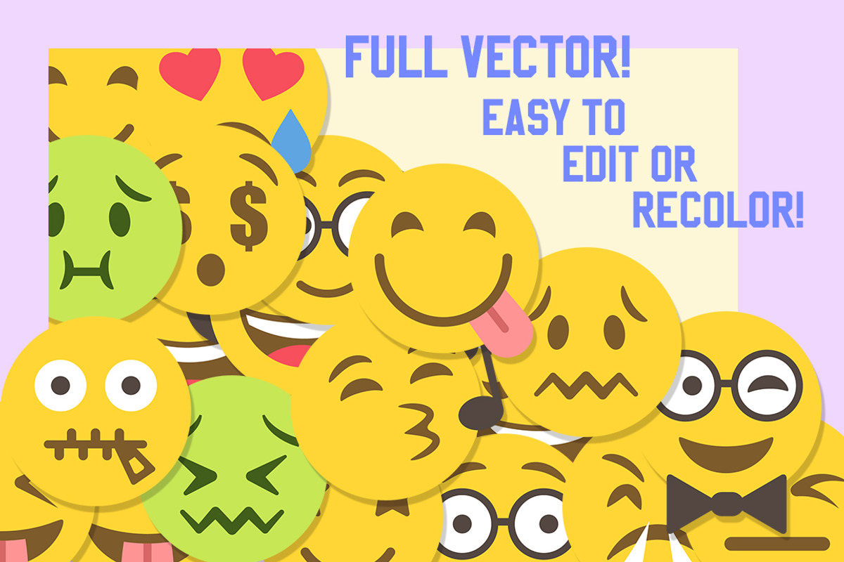 36 Vector Emojis Illustration Set 2, an Emoji Icon by Pingebat (Photo 2 of 3)