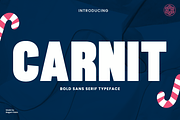 Carnit – Bold Playful Sans Serif, a Sans Serif Font by RagamKata (Thumbnail 1 of 10)