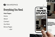 Architecture Squarespace Template, a Squarespace Template by bonjourdsgnco (Thumbnail 2 of 13)