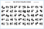 Funny Office Employee Stick Figures, a Work Illustration by Designfour (Thumbnail 2 of 8)