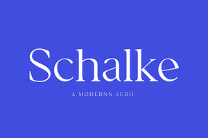 SALE! Schalke - Modernn Serif